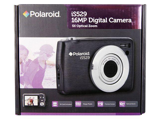 Câmera Digital Polaroid IS529 16 MP LCD 2,7” - Zoom Óptico 5x